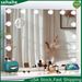 LED Hollywood Makeup Vanity Cosmetic Mirror With 14 Lights 50x42cm Large Mirror_voghion.com