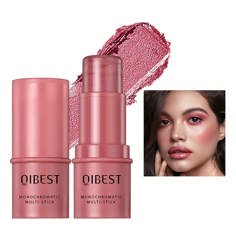 1PC High Light, Lidschatten, Lippenstift, Drei-in-Eins-Multifunktions-Gesichts-Make-up, wasserdicht und langlebig_voghion.com