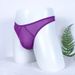 luckyqqyp European And American Style Sexy Thong Ultra-thin Mesh Low-rise Temptation Underwear Men's Passionate Exposed PP T-back_voghion.com