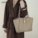 VINEY Tragetasche 2025 Neue Damentasche Schultertasche Pendlertasche Große Kapazität High-End-Mutter-Ledertasche_voghion.com