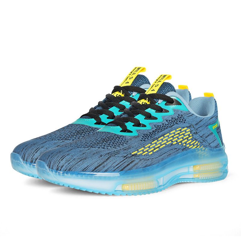 2025 New Spring Summer Large Size Men's Breathable Mesh Sports Style Thick Sole Height Increasing Street Fashion Running_voghion.com