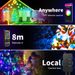 Tuya Smart LED String Light Outdoor WiFi Fairy Light Street Garland RGB Christmas Tree Light Garden Decor Work with Alexa Google_voghion.com