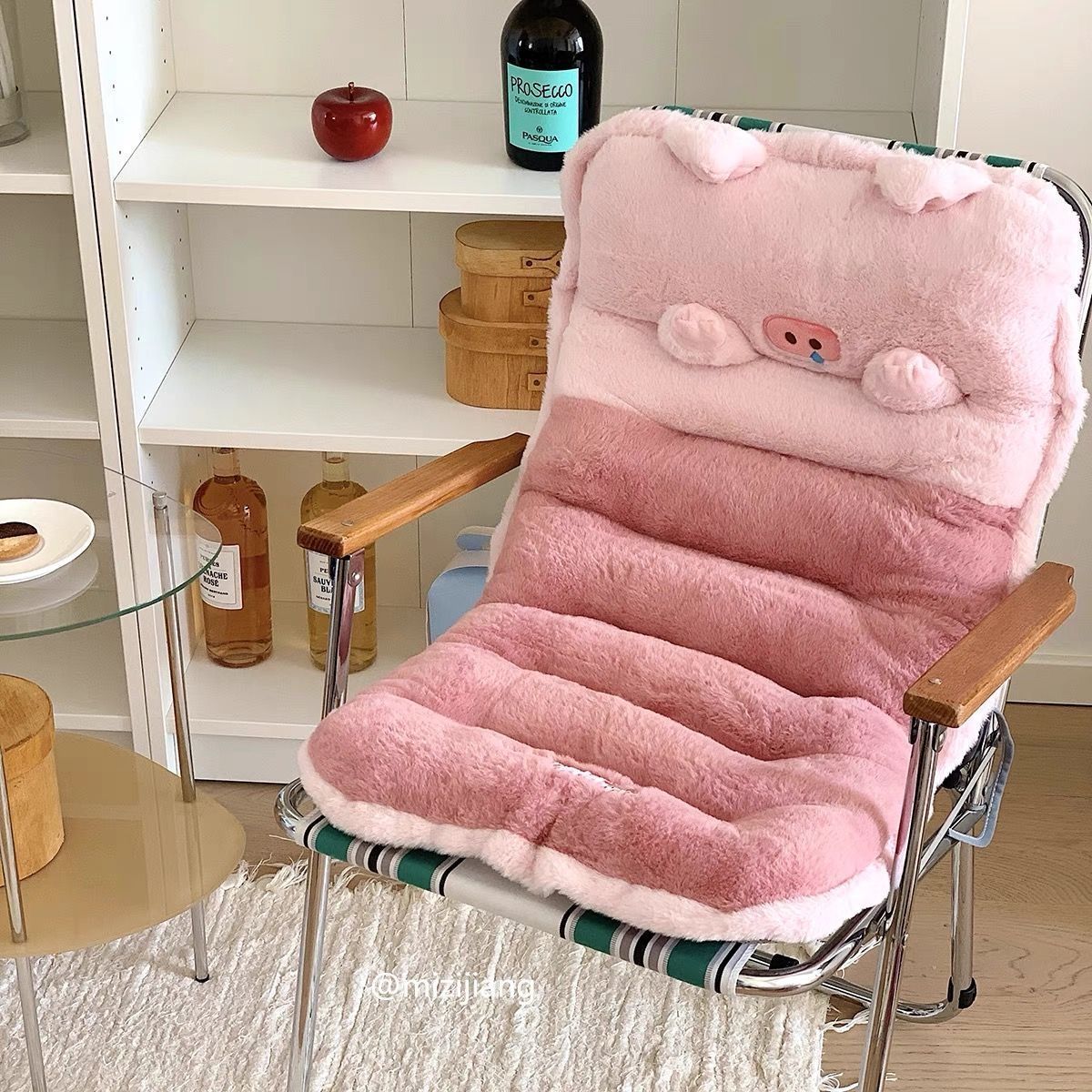 Cute Plush Bear Bedside Soft Pillow Seat Cushion Dormitory Student Bed Backrest Transformation Artifact Anti-collision_voghion.com