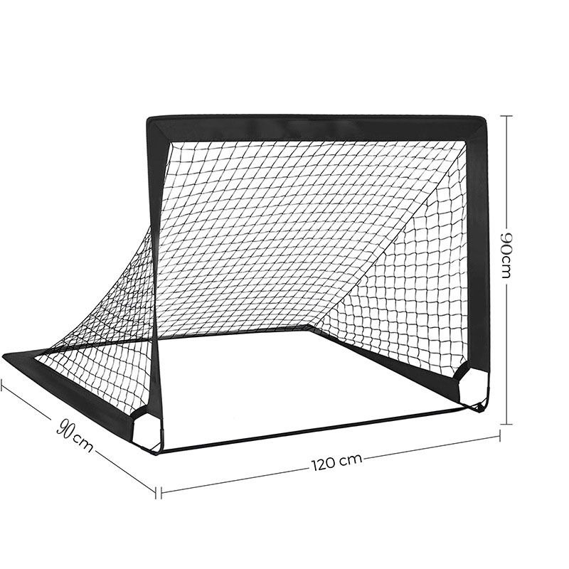 Kids Portable Soccer Goal - Foldable Training Net For Indoor & Outdoor Football Games (Ages 3-8)_voghion.com