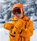 oddivski Children's Ski Gloves With Built-in Wrist Guards, Touchscreen Compatible, Snowboard 3L Waterproof,_voghion.com