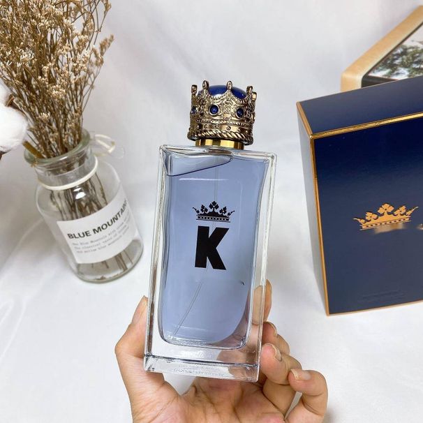Moška obstojna dišava, sveža kolonjska voda, nov parfum, K Crown, elegantna moška toaletna voda, EDT 100 ml_voghion.com