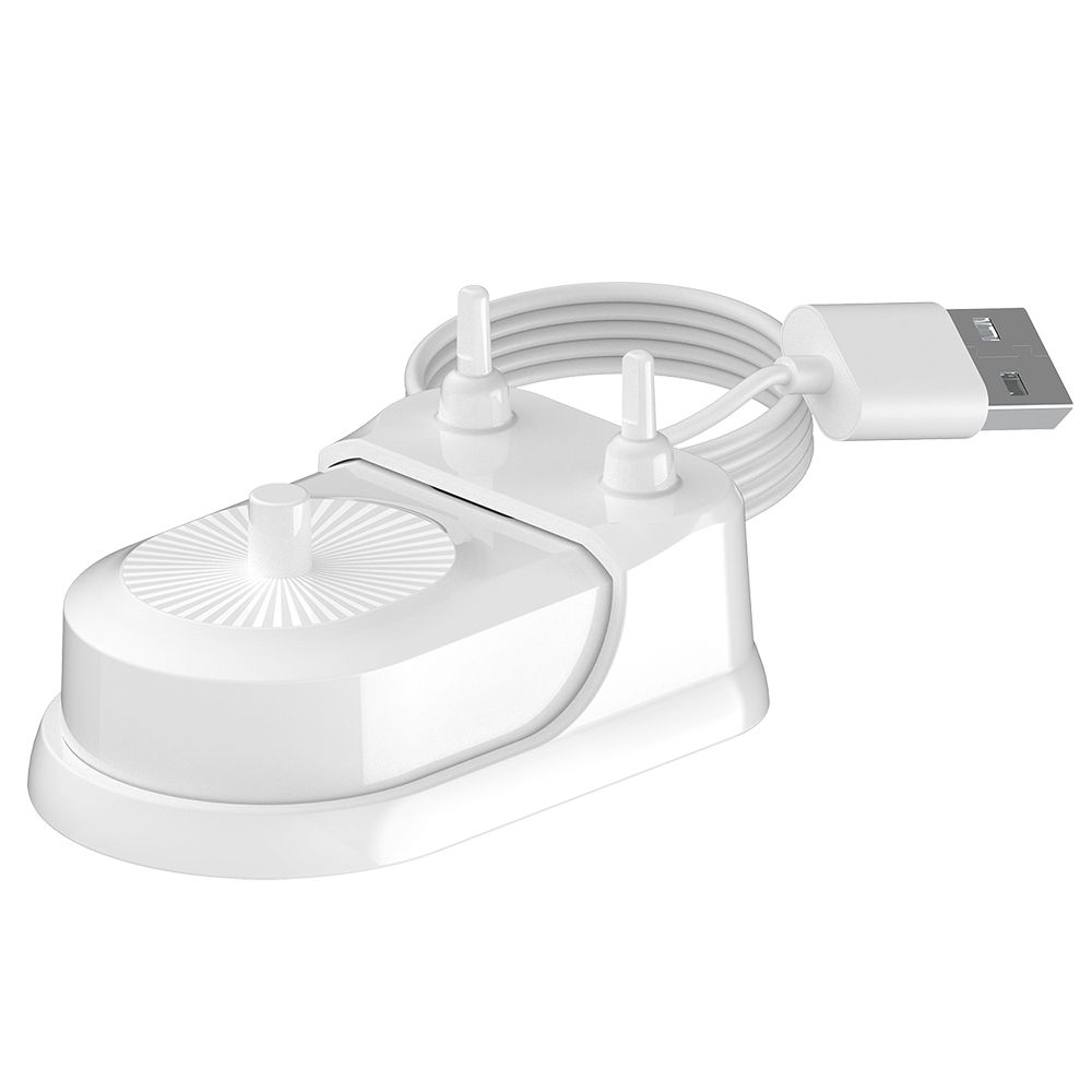 Compatibel met Philips Sonicare elektrische tandenborstel vervangende oplader, draagbare inductieve reisoplader met opberghouder voor borstelkop_voghion.com