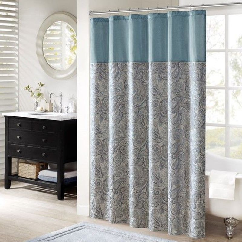Jacquard Shower Curtain Dropshipping Products_voghion.com