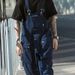 American Casual Jumpsuit Suspender Men's Workwear, Amikaki Trendy Brand Loose Camisole Pants For Workers_voghion.com