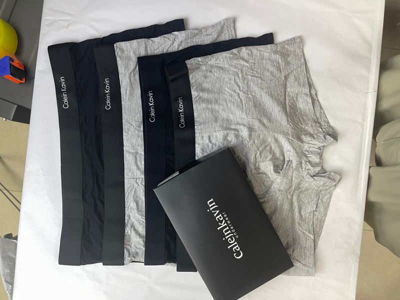 4pcs/set Men's clothing Men's underwear Men's boxers Red Modal breathable cotton crotch l underwear boxers gift box set_voghion.com