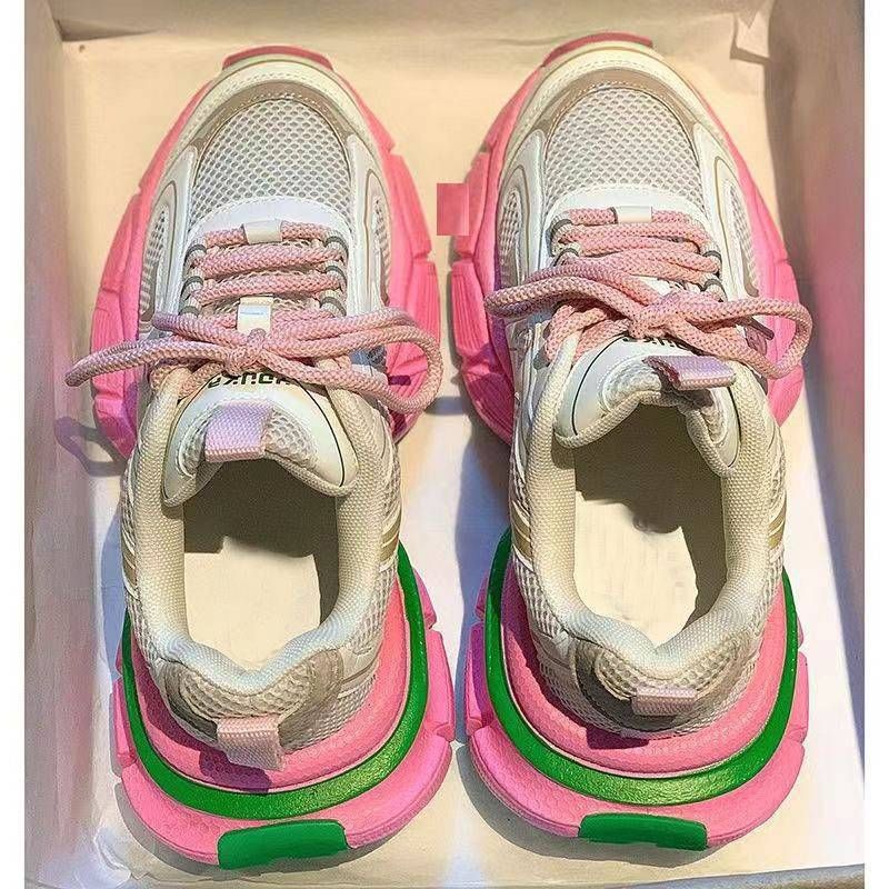 Dammeschuhe atmungsaktiv Sportschuhe Verhandlungsschuhe Casual Schuhe atmungsaktiv Mesh Schuhe_voghion.com
