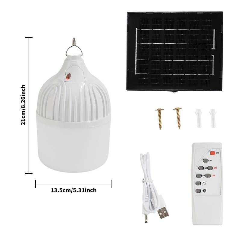 Lampes solaires LED pour maçonnerie, éclairage d'urgence pour camping, extérieur, très lumineux et haute puissance_voghion.com