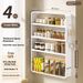 Space Aluminum Wall-Mounted Spice Rack – No-Drill Kitchen Organizer For Oil Bottles, Salt & Condiment Jars (Lightweight, Rustproof, Expandable)_voghion.com
