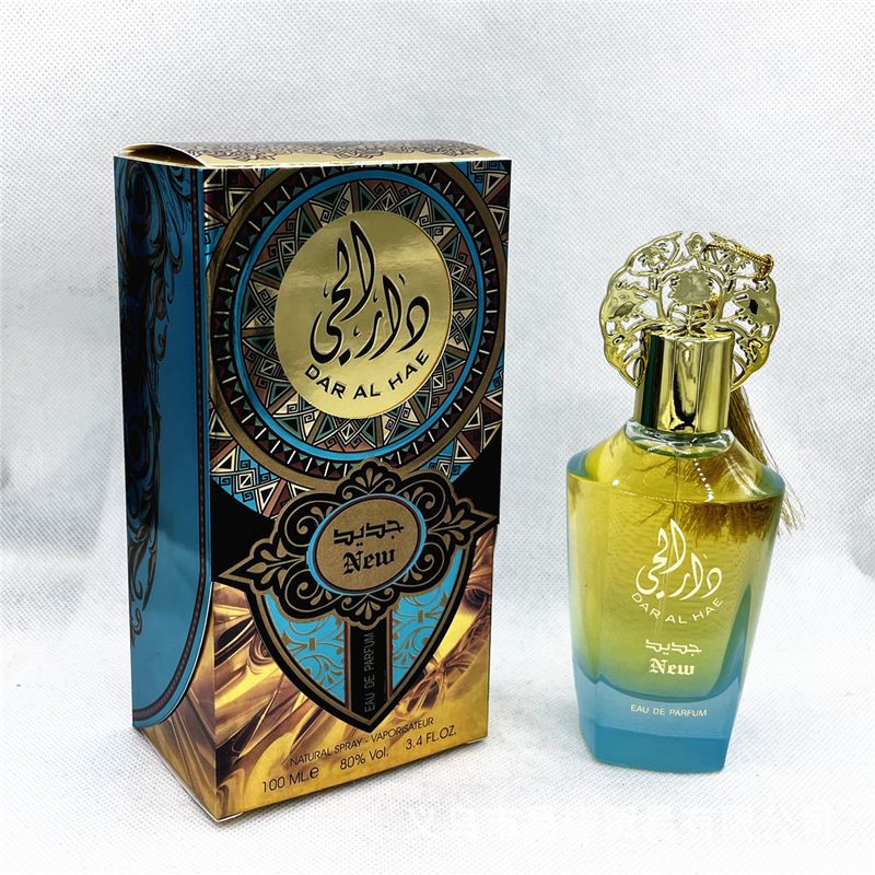 Parfumul arab DAR AL HAE, un parfum albastru misterios pentru bărbați, 100 ml, cel mai bine vândut din Vietnam._voghion.com