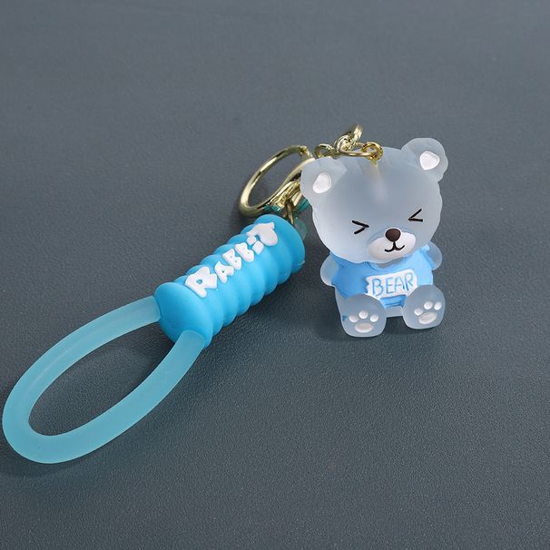 2024 Internet Celebrity Cartoon Bär Exquisite Nette Frauen Rucksack Anhänger Zubehör Paar Auto Keychain_voghion.com