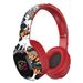 Wireless Bluetooth 5.3 Over-Ear Headphones With TF Card Slot, Adjustable Headband & Graffiti Design - 8H Playtime For Music/Calls_voghion.com