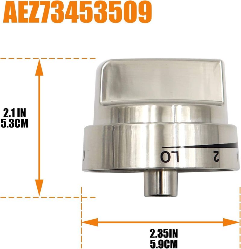 Die neue AEZ73453509 Backofen-Herdknopf-Baugruppe ist für AEZ72909008 Zubehör geeignet_voghion.com