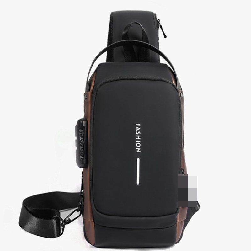 Nieuwe modetrend heren casual multifunctionele oplaadbare crossbody borsttas met wachtwoordvergrendeling_voghion.com