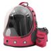 Portable Backpack Transparent Space Capsule Shoulder Cat Outdoor Travel Pet Outing Small Dog Bag_voghion.com