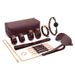 Kits de bondage BDSM en cuir PU : menottes, entraves pour les chevilles, collier, bâillon, ensemble de contention, jeux SM pour adultes, sextoys._voghion.com