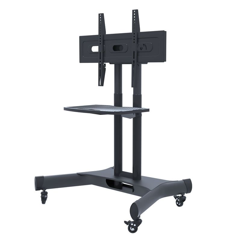 FANCO Universal Swivel TV Stand For 32–80 Inch TVs, Height Adjustable Table Top TV Stand Mount With Tilt, Max VESA 600x400mm (Black)_voghion.com