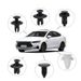 B Model 100PCS Boxed Car Door Panel Mudguard Bumper Wheel Arch Buckle Trunk Plastic Expansion H_voghion.com