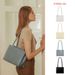 Bolso tote coreano de 7 colores, estilo oblongo, tipo stand, para mujer, de gran capacidad._voghion.com