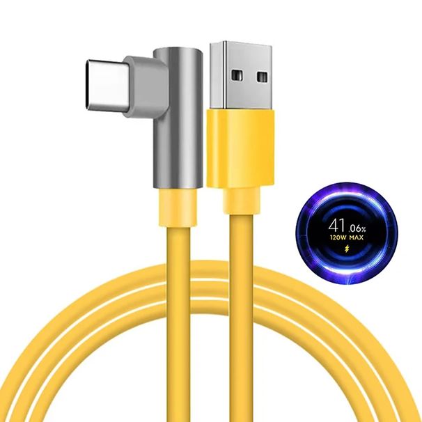 Caricabatterie USB da 120 pezzi con 4 porte, adattatore di ricarica rapida Type-C 3.0, cavo di ricarica rapida da 6 A per Samsung, iPhone, Xiaomi_voghion.com