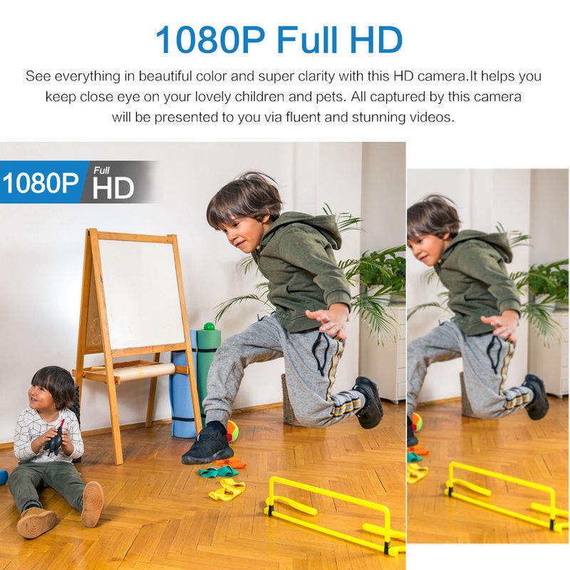 XD newly upgraded private model wireless WIFI home high-definition remote monitoring camera_voghion.com