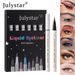 Julystar Langanhaltender wasserfester Eyeliner 6-teiliges Set für Augen-Make-up-Stift_voghion.com