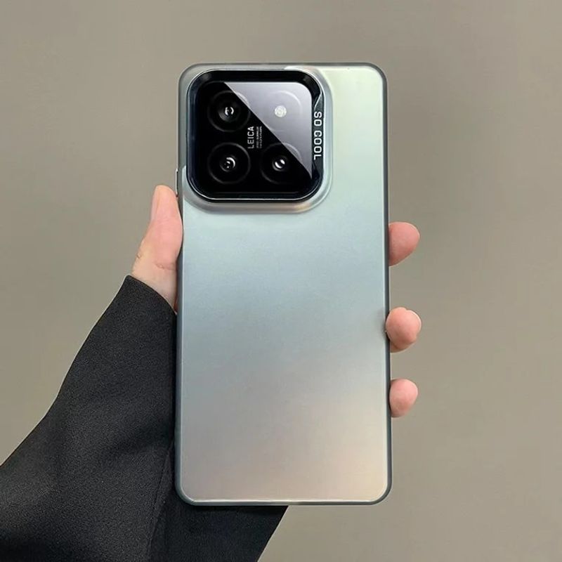 For 14 Xiaomi 13T 12t Pro 11 Lite 5G Phone Case Redmi note 13 pro plus 12 Metallic Aurora Skin Matte Cover_voghion.com