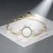 Zircon Inlaid Diamond Bracelet For Women Korean Fashion Light Luxury Niche Temperament Double Layer Chain Circle Jewelry_voghion.com