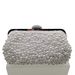 Fresh Pearl Mushroom Head Inlaid Diamond Beaded Embroidery Handbag Evening Dress Crossbody Cheongsam Bag_voghion.com