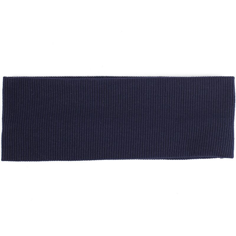 Version coréenne du visage de lavage de célébrité d'internet pour femmes, fil de yoga tricoté à large bord, bandeau de sport croisé, bandeau_voghion.com