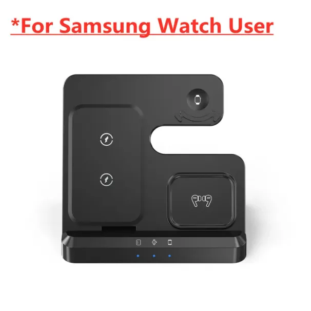 100W And 1 Wireless Charger Stand For Samsung Fold S22 Ultra Galaxy Watch 5 4 3 Active 2/1 Buds Fast Charging Dock_voghion.com