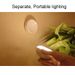 Led Motion Sensor Nachtlicht USB Lade Runde Lampe Für Schlafzimmer Korridor Home Badezimmer_voghion.com
