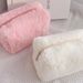 Plush Cosmetic Bag Niche Cute High-end Sense Convenient Storage Bag Large Capacity Toilet Bag Classification Multi-layer Bag_voghion.com
