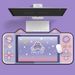 Esports Mouse Oversized Creative And Cute, Thickened Lockable Edge Office Computer Desk Pad, Keyboard, Wrist Rest_voghion.com