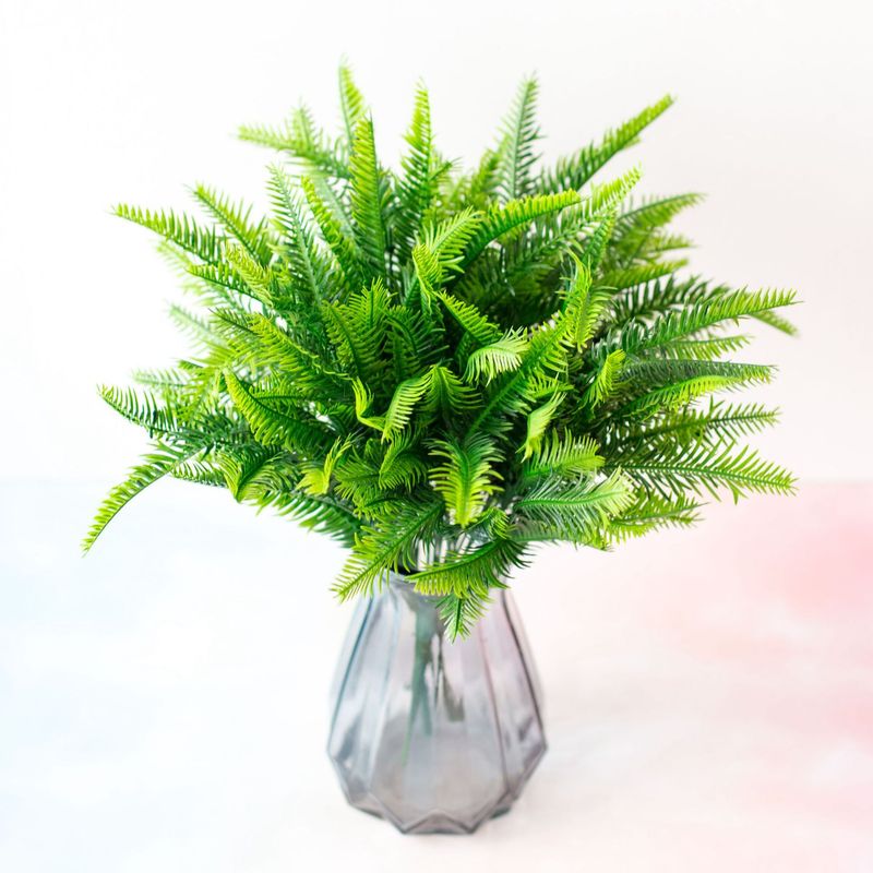 Plant wall material simulation plants 7-pronged water grass asparagus fern Persian flower fern_voghion.com