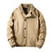 QFV507045555501<2 Middle-aged Men's Jacket Deck Padded Warm Military Workwear Winter Fleece Lined Thickened Casual Turn-down Collar Cotton_voghion.com