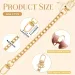 2Pcs Gold Chain Purse Flat Handbag Replacement Extender Strap Short Bag Chains 250707_voghion.com