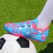 Scarpe da calcio ShoeGlobe per bambini e ragazzi, con velcro, scarpe sportive basse per studenti delle scuole elementari con tacchetti rotti._voghion.com
