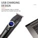 Tagliacapelli elettrico, display digitale LCD con due livelli di regolazione, dispositivo divino per la testa calva domestica, ricarica USB_voghion.com
