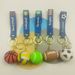 Sports Basketball Football Rugby Key Pendant Souvenir Volleyball Key Chain Car Pendant_voghion.com