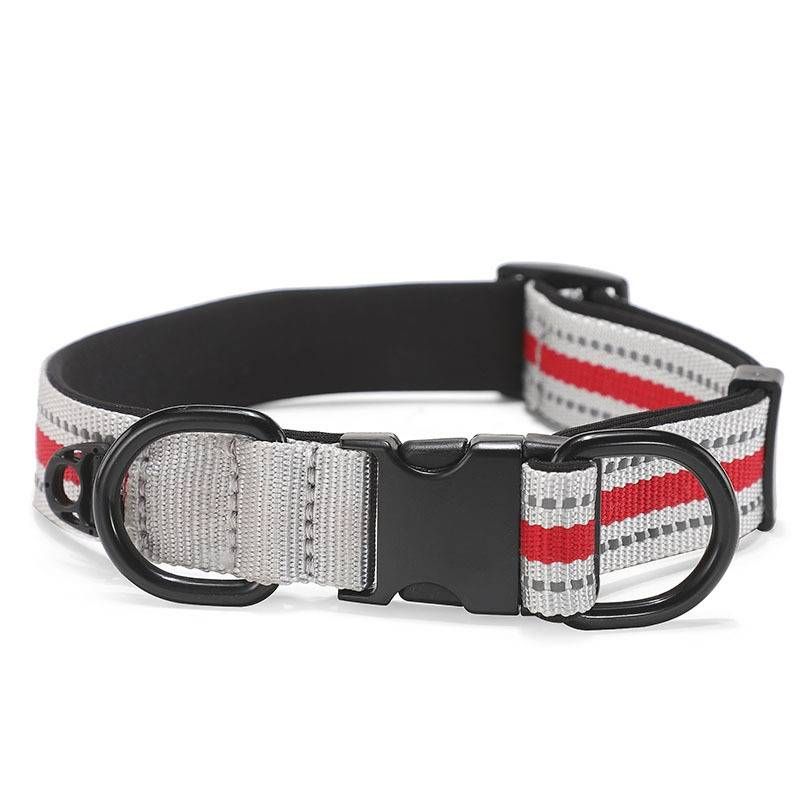 Pet Supplies Dog Reflective Nylon Collar_voghion.com