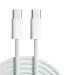 500 adet 1M 1.5M 2M USB-C'den Type-c PD 30w Hızlı Şarj Veri Kablosu, iPhone 16 15 Samsung için TPE Örgülü Şarj Kablosu_voghion.com