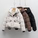 New 90 Down Jacket Women's Simple Thickened Winter Short Duck Down New Down Jacket_voghion.com