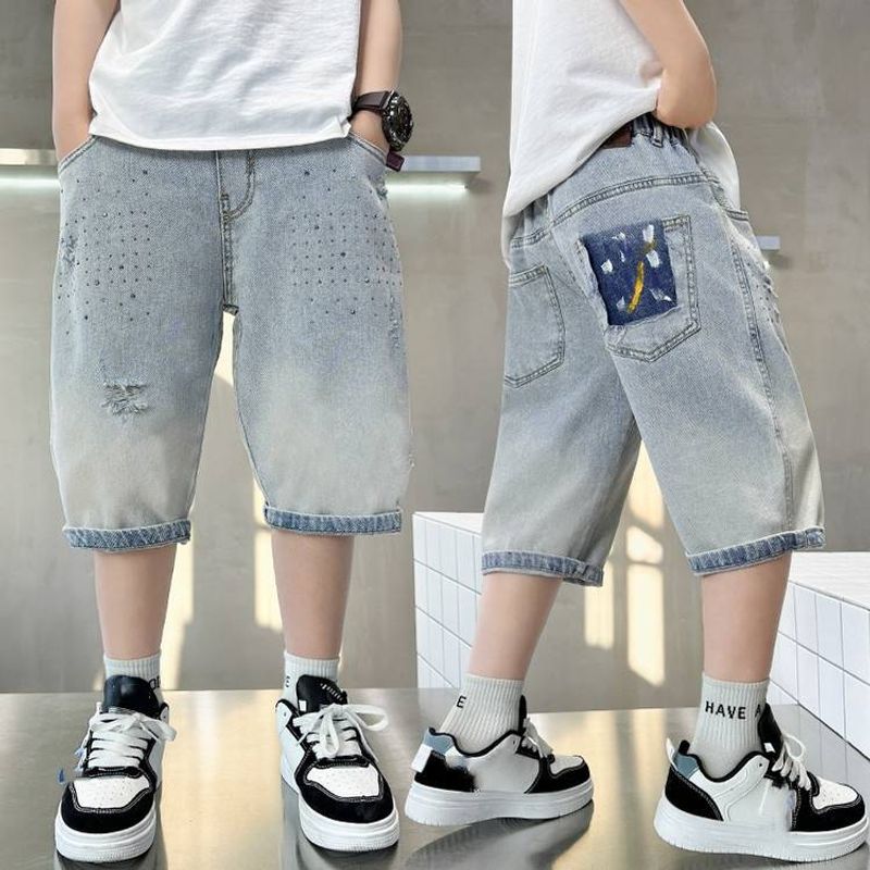 ​​Strickshorts mit elastischem Bund für Teenager – Atmungsaktive 5-Zoll-Shorts aus Baumwollmischung für Jungen (120–170 cm) | Grundausstattung für Schule und Camp | EU-Sicherheitszertifiziert​​_voghion.com