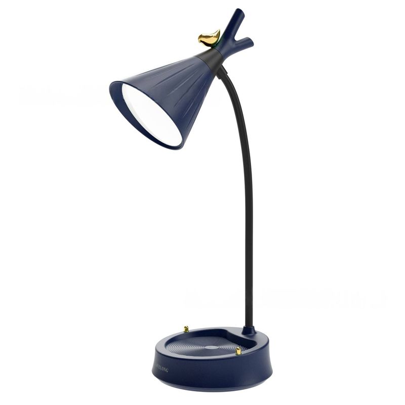 Adjustable LED Clip-On Desk Lamp With 3 Brightness Levels, Nordic Style, Portable Reading Light For Bedroom, Study, And Nightstand_voghion.com
