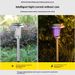 Op zonne-energie werkende muggenlamp - Waterdichte LED-muggenlamp voor buiten, voor tuin, terras, tuin en huis_voghion.com